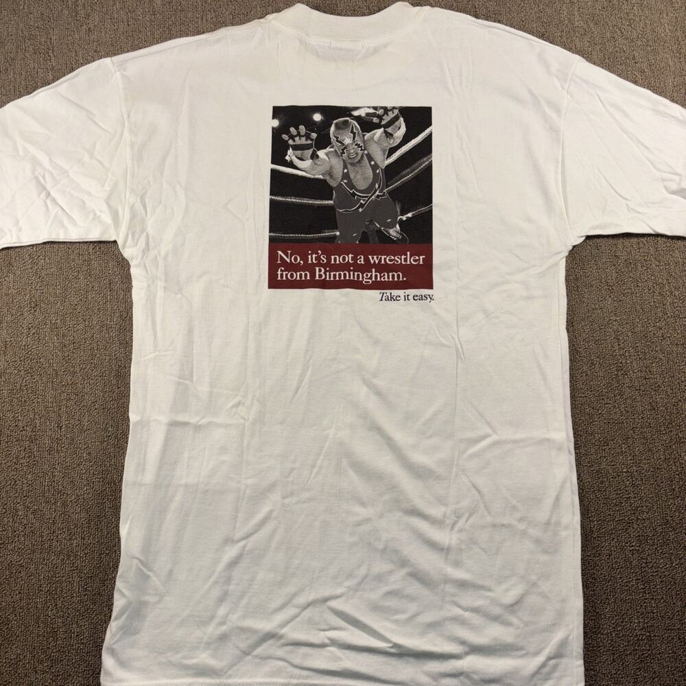Southern Comfort Vintage Liquor T-shirt Deadstock XL White Alabama Slammer